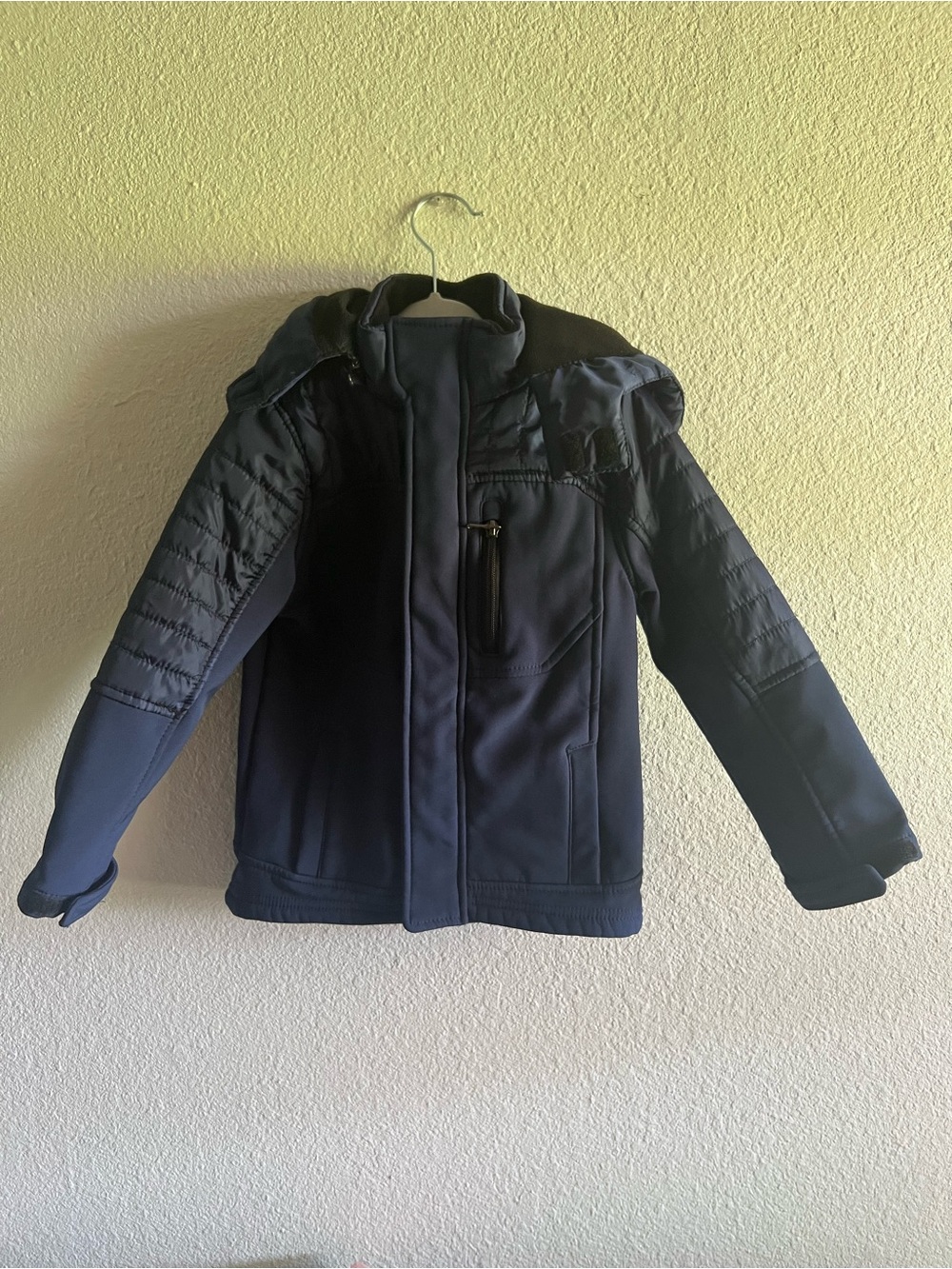 Urban Republic Boys Navy Hooded Puffer Jacket